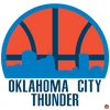 Adhésif pour fan nba Oklahoma_city_thunder - Sticker