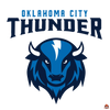 Autocollant logo nba Oklahoma_city_thunder.9_4 - Sticker
