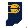 Autocollant logo nba