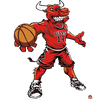 Sticker basket décor nba