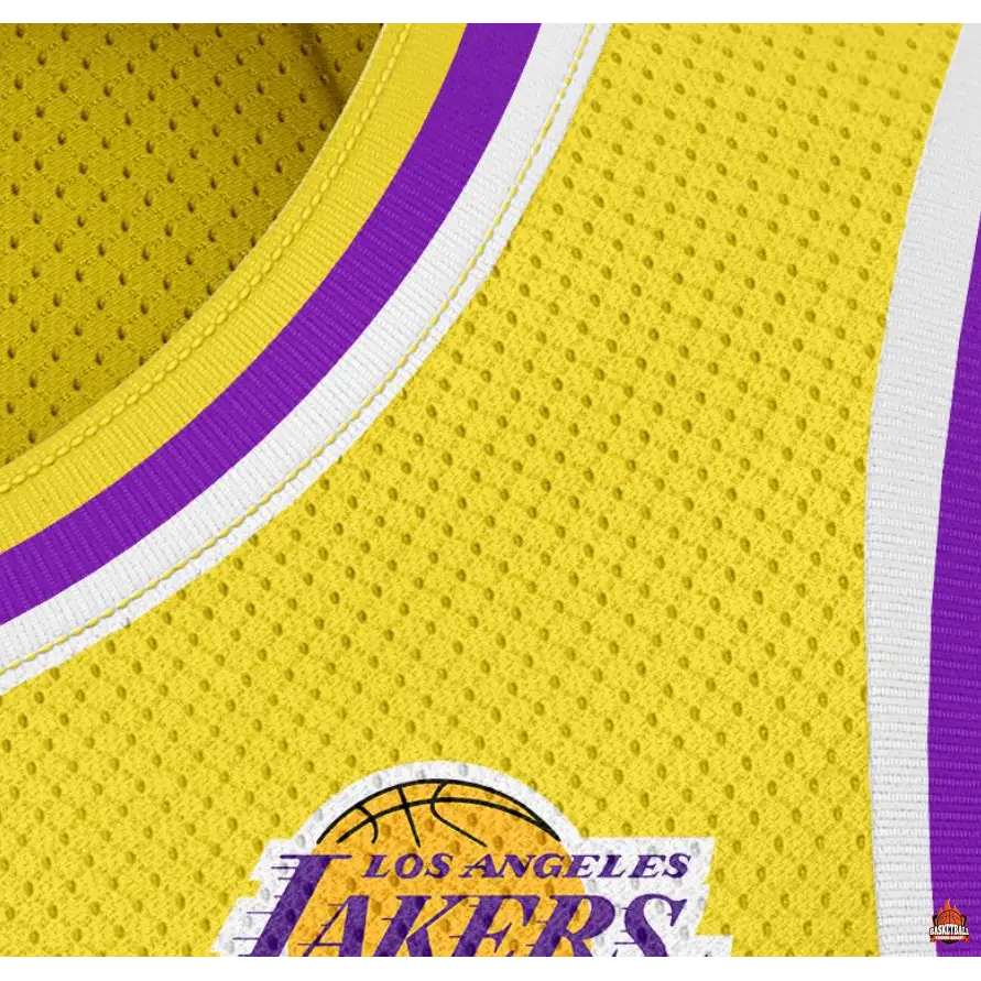 Maillot basket lakers personnalisable online