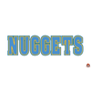 Sticker logo de nba Denver_Nuggets - Sticker autocollant