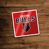 Sticker fan de basket nba logo Chicago bulls