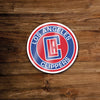 Adhésif pour fan nba logo LA Clippers