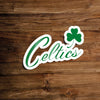 Adhésif pour fan nba logo boston celtics