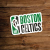 Sticker de décoration basket nba logo boston celtics