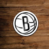 Sticker logo de nba logo brooklyn nets