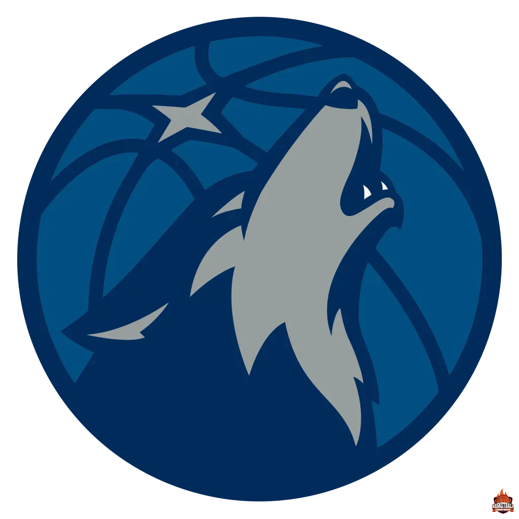 Adhésif pour fan nba Minnesota_Timberwolves - Sticker Club Basket ...