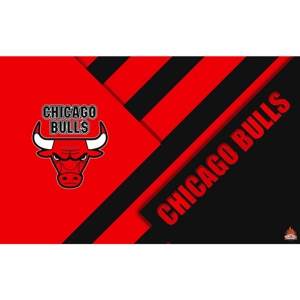 Adhésif pour fan nba Sticker_autocollant_logo_Chicago_bulls