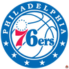 Autocollant de basket nba Philadelphia_76ers - Sticker