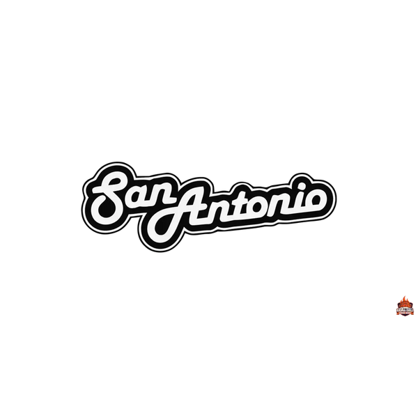 Autocollant de basket nba San_Antonio_Spurs - Sticker