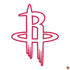 Autocollant logo nba Houston_rockets.4_2 - Sticker