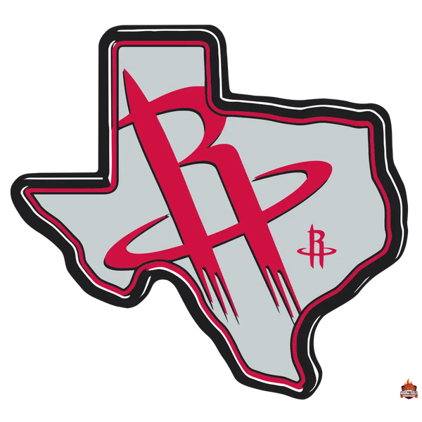 Adhésif pour fan nba Houston_rockets - Sticker Club Basket – Sticker ...