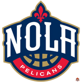Autocollant logo nba New_Orlean_Pelikan.2_4 - Sticker