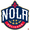 Autocollant logo nba New_Orlean_Pelikan.2_4 - Sticker