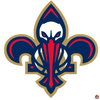 Autocollant logo nba New_Orlean_Pelikan.5_4 - Sticker
