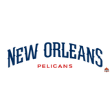Autocollant logo nba New_Orlean_Pelikan.9_3 - Sticker