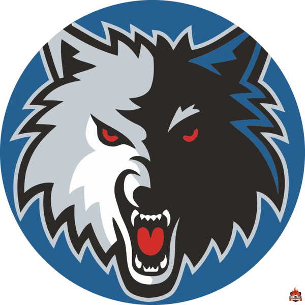 Décoration autocollante basket nba Minnesota_Timberwolves -