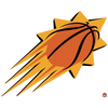 Décoration autocollante basket nba Phoenix_Suns - Sticker