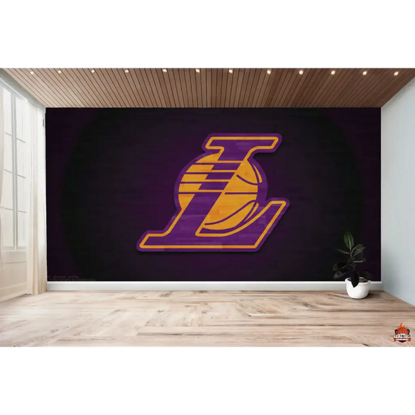 Papier peint Basketball logo LAKERS