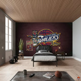 Visualisation Papier peint Basketball logo Cleveland