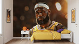 Visualisation Papier Peint NBA Lakers - LeBron James - Basketball
