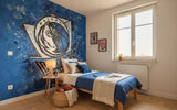 Visualisation Papier Peint NBA Dallas Mavericks Logo - Déco Basket Sur Mesure