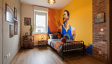 Visualisation Papier peint Stephen Curry Golden State Warriors - Déco Basket