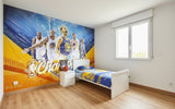Visualisation Papier Peint Golden State Warriors Basketball - Déco Sportive