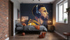 Visualisation Papier Peint Basketball Stephen Curry - Déco Murale Customisée