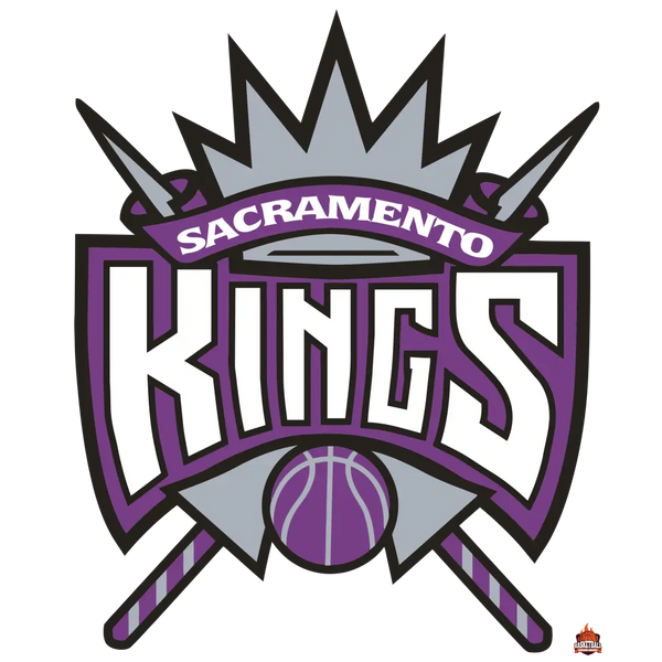 Sticker basket décor nba Sacramento_Kings - Sticker