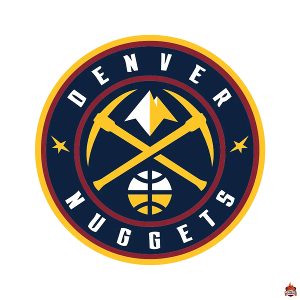 Sticker de décoration basket nba Denver_Nuggets - Sticker