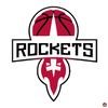Sticker fan de basket nba Houston_rockets - Sticker