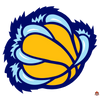 Sticker fan de basket nba Memphis_Grizzlies - Sticker