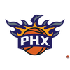 Sticker fan de basket nba Phoenix_Suns - Sticker autocollant