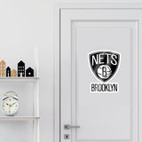 Décoration autocollante basket nba logo brooklyn nets