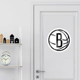 Sticker logo de nba logo brooklyn nets