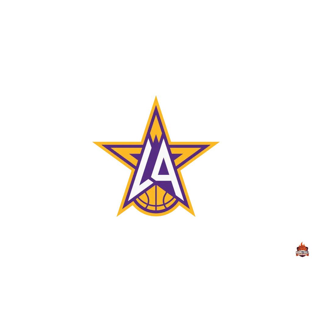 Leackers Sticker Sticker logo de nba Sticker_autocollant_logo_Los_Angeles_Lakers ...