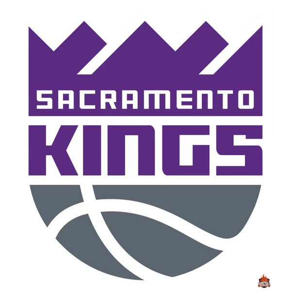 Sticker logo de nba Sacramento_Kings - Sticker autocollant