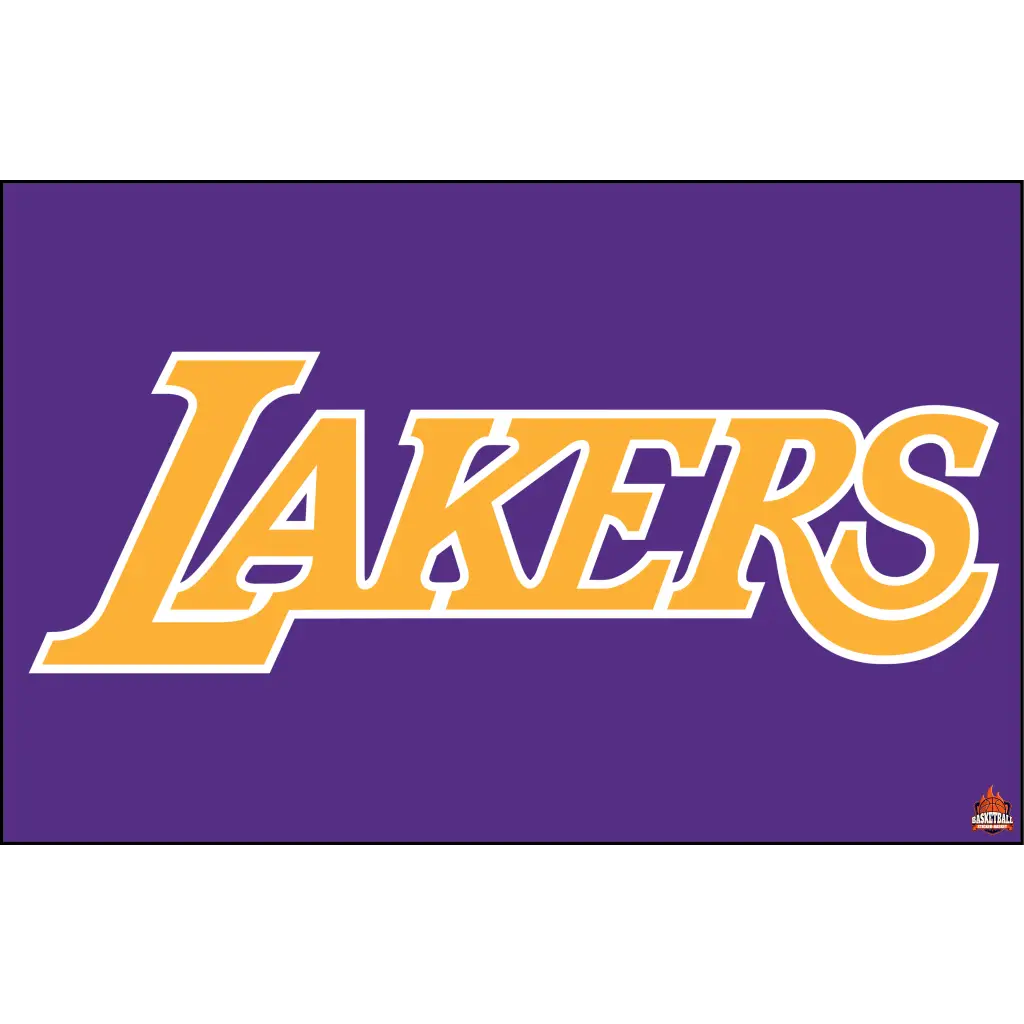 Leackers Sticker Sticker logo décoratif nba Sticker_autocollant_logo_Los_Angeles_Lakers ...