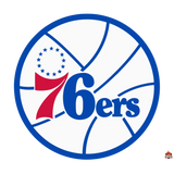 Sticker logo décoratif nba Philadelphia_76ers - Sticker