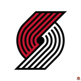 Sticker logo décoratif nba Portland_Blazers - Sticker