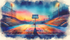 Basketball court