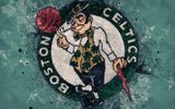 Papier Peint NBA Boston Celtics - Déco Thème Basketball