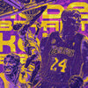 Kobe Bryant- Art Print - Basketball - Affiche sportive - Photo de basket-ball - Cadeau sportif, Affiche NBA - La Lakers