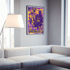 Kobe Bryant- Art Print - Basketball - Affiche sportive - Photo de basket-ball - Cadeau sportif, Affiche NBA - La Lakers