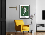 Affiche Giannis Antetokounmpo - Parfaite pour les fans ! - NBA Milwaukee Bucks, 11x14 Minimal Giannis Print for Room &amp; Office Wall Art, IMPRIMABLE