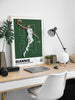 Affiche Giannis Antetokounmpo - Parfaite pour les fans ! - NBA Milwaukee Bucks, 11x14 Minimal Giannis Print for Room &amp; Office Wall Art, IMPRIMABLE