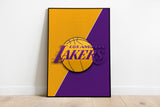 kobe bryant poster - kobe bryant print - 2 pack - NBA  poster - lakers gift fans - LA lakers poster - basketball player print -digital print
