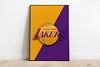 kobe bryant poster - kobe bryant print - 2 pack - NBA  poster - lakers gift fans - LA lakers poster - basketball player print -digital print